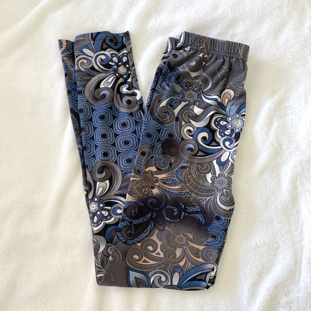 NWT Leggings Depot Floral Tights Leggings